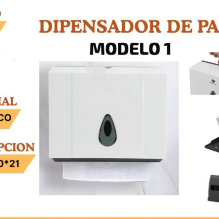DISPENSADOR DE PAPEL TOALLA