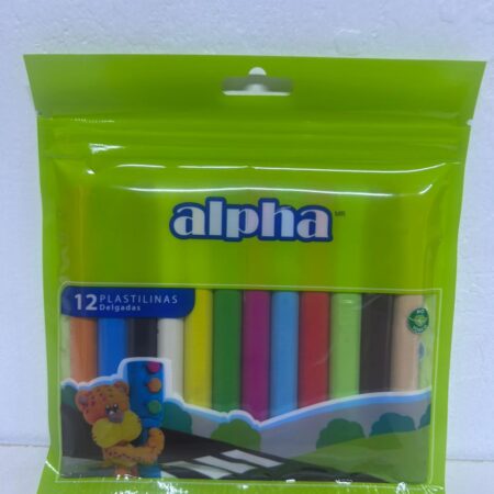 PLASTILINAS DELGADAS X12