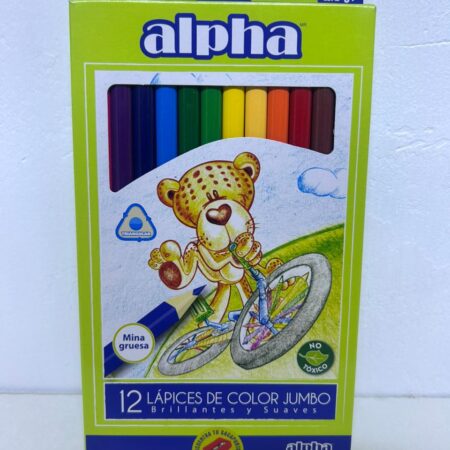 COLORES LARGO JUMBO X12 + TAJADOR