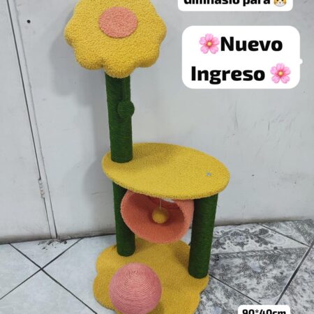 GIMNASIO PARA GATO – MODELO FLOR