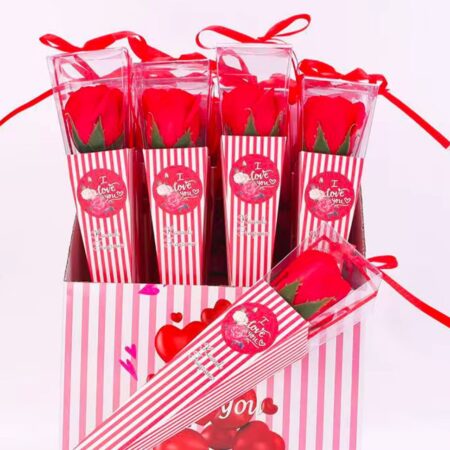 Rosa Eternal con Luces Hada LED