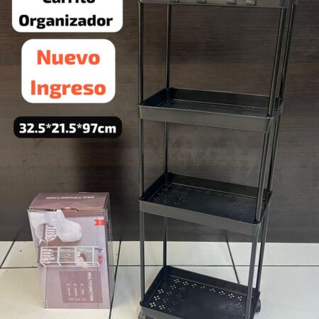CARRITO ORGANIZADOR 4 NIVELES