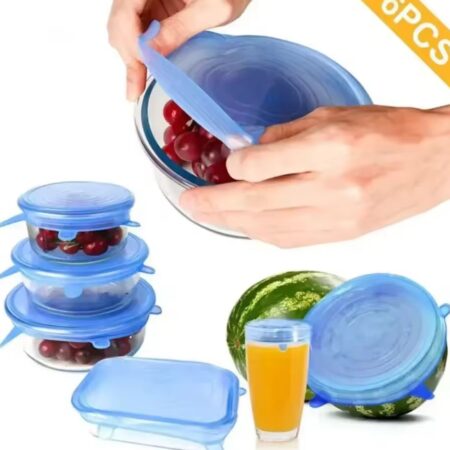 JUEGO DE TAPAS DE SILICONA