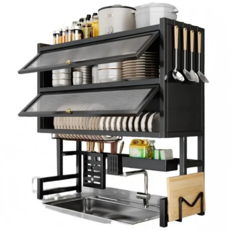 ESCURRIDOR CON TAPA 85 CM - 2 PISOS