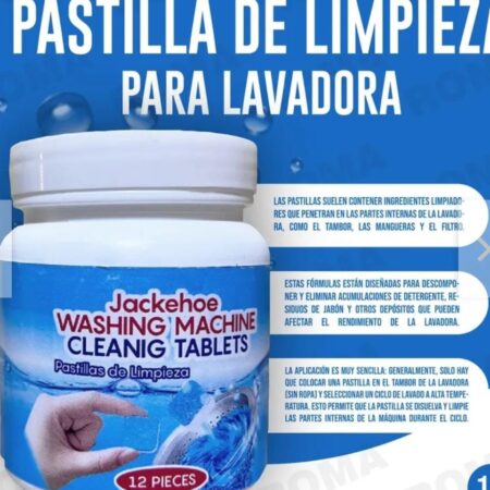 PASTILLA PARA LIMPIEZA DE LAVADORA